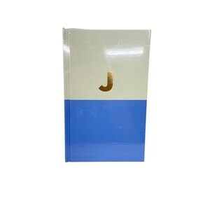 Kate Spade Dipped Initial J Hardcover Notebook 200 Lined Pages New Nwot